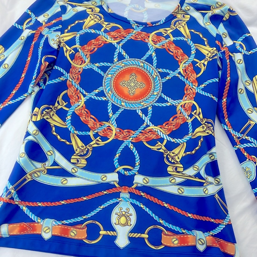 J. McLaughlin Women's Milano fabulous Luxe Top - Picture 8 of 8